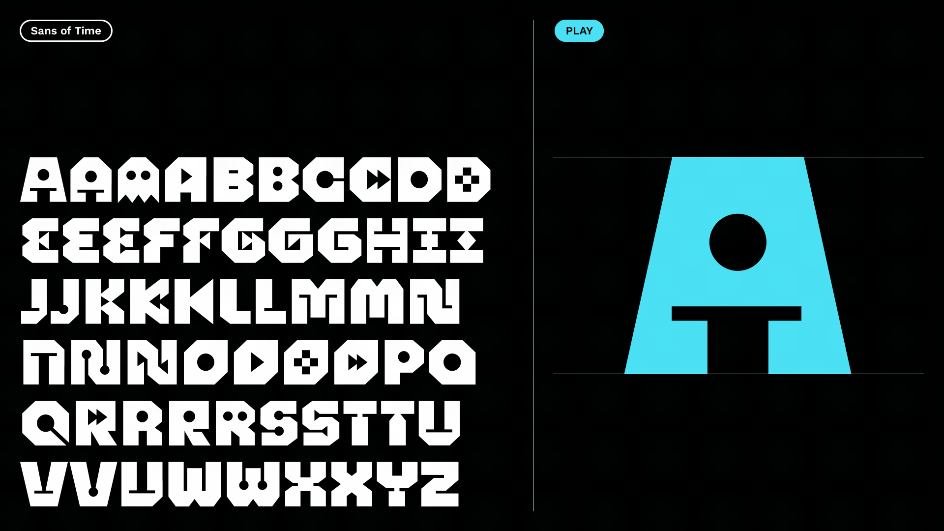 Time — typeface