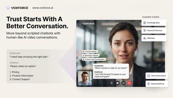 Why Customers Trust Human-Like AI More Than Traditional Chatbots