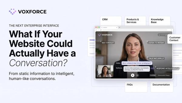 What Happens When Your Website Can See, Listen, Talk, and Respond?