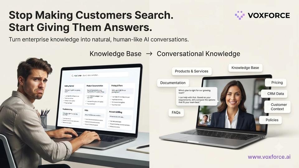 Replacing Knowledge Bases With Conversational AI