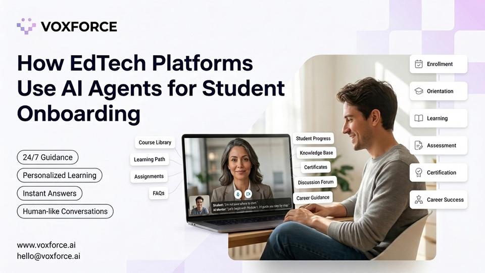 How EdTech Platforms Use AI Agents for Student Onboarding