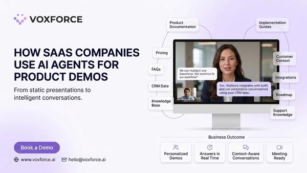 How SaaS Companies Use AI Agents for Product Demos