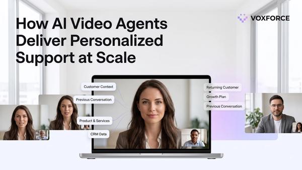 How AI Video Agents Deliver Personalized Support at Scale