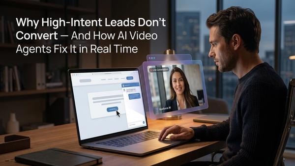 Why High-Intent Leads Don't Convert — And How AI Video Agents Fix It in Real Time