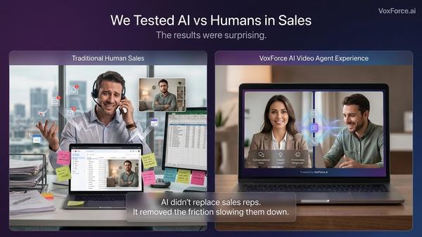 We Tested AI vs Humans in Sales — The Results Were Surprising