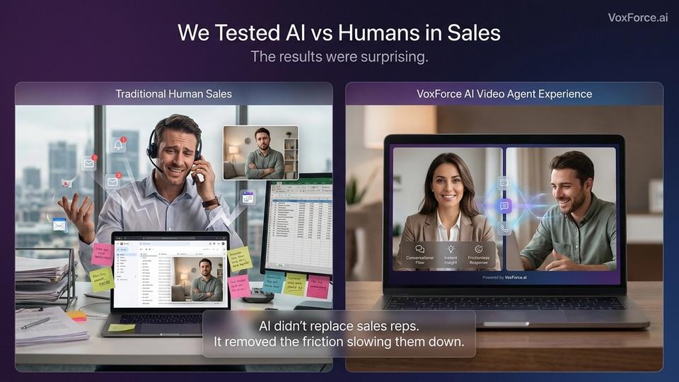 We Tested AI vs Humans in Sales — The Results Were Surprising