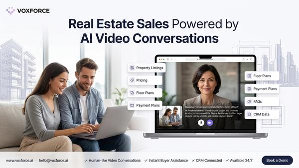 Real Estate Sales Powered by AI Video Conversations