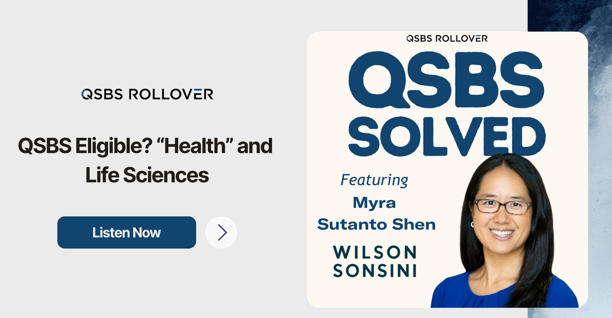 QSBS for Life Sciences and Health Tech: What Founders Need to Know