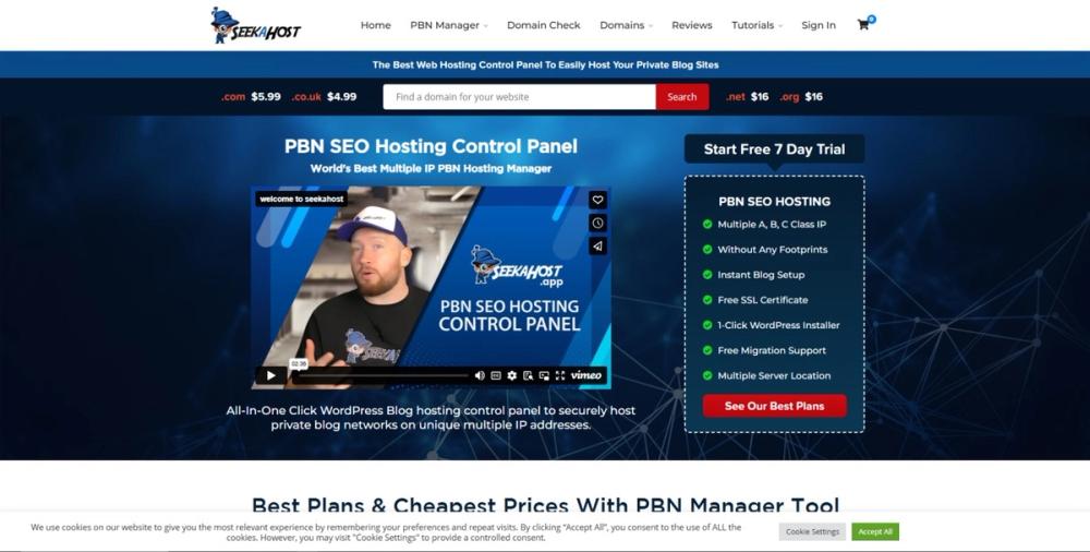 image of Seekahost App - Web Hosting