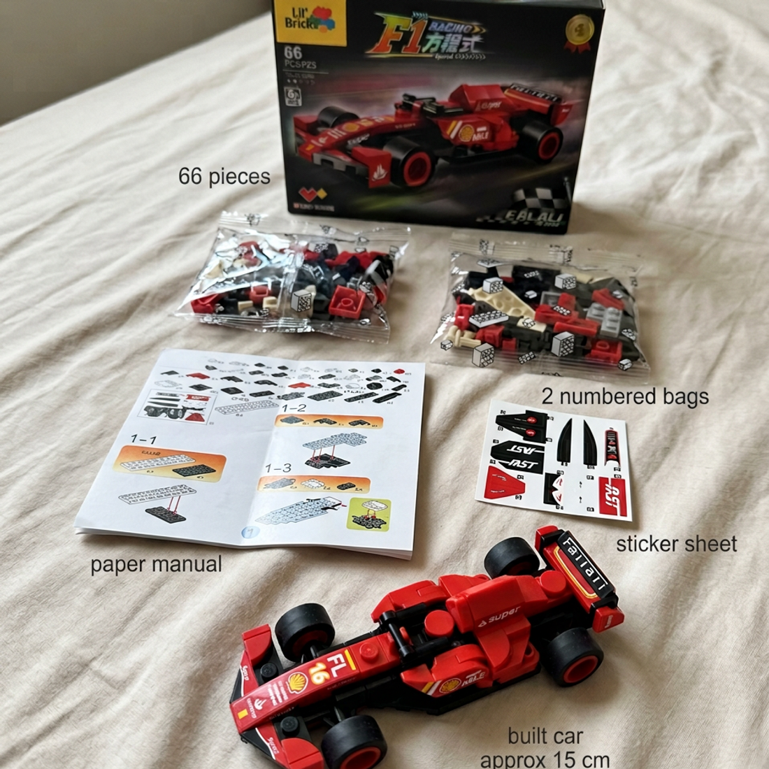 Formula Speed Racing Car Blocks — view 2