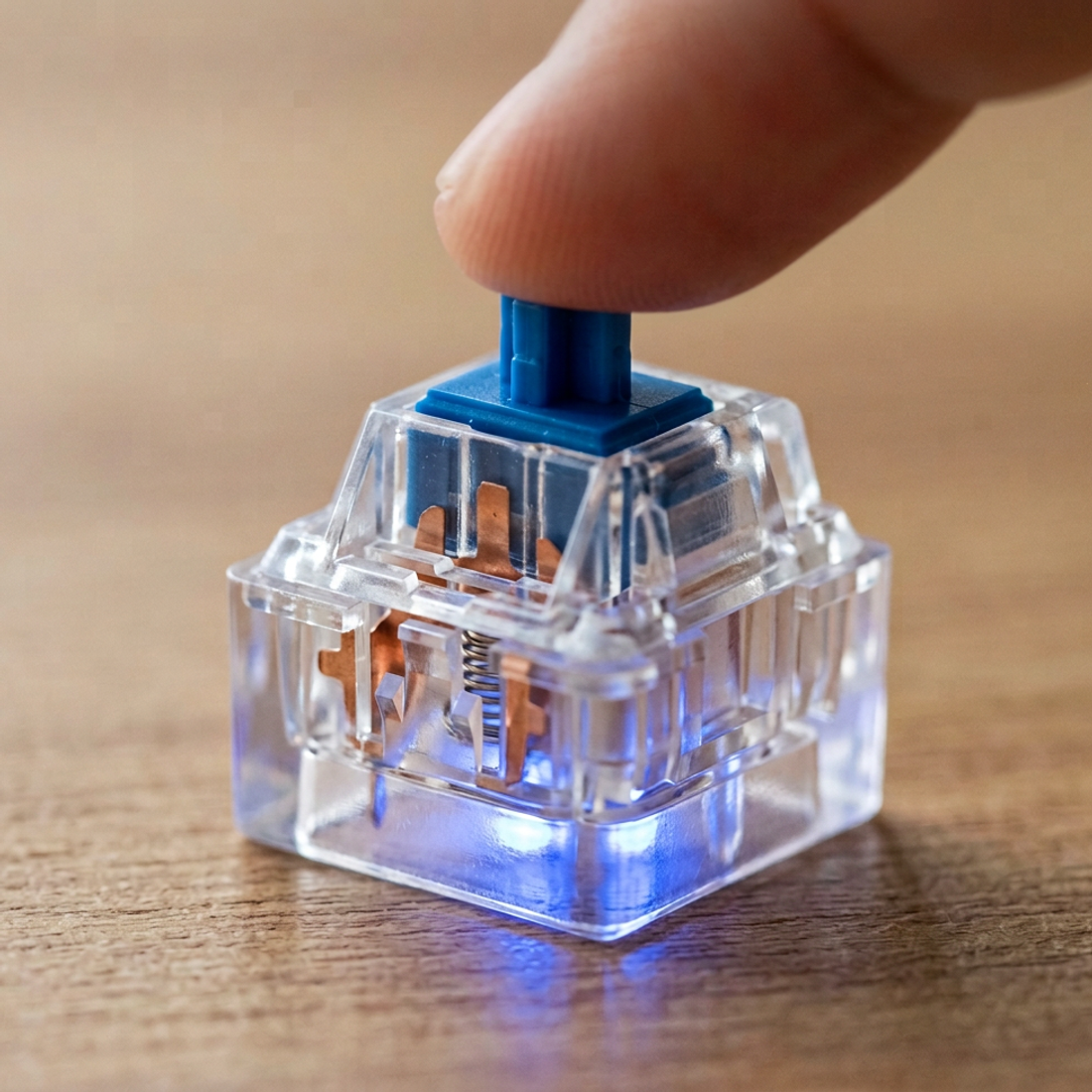 Mechanical Switch Keyboard Keychain — view 3