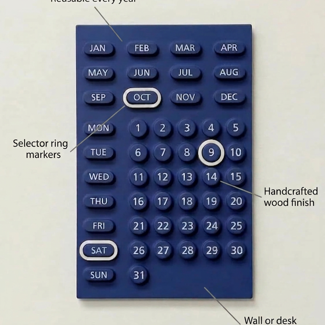 Aesthetic Perpetual Calendar — view 2