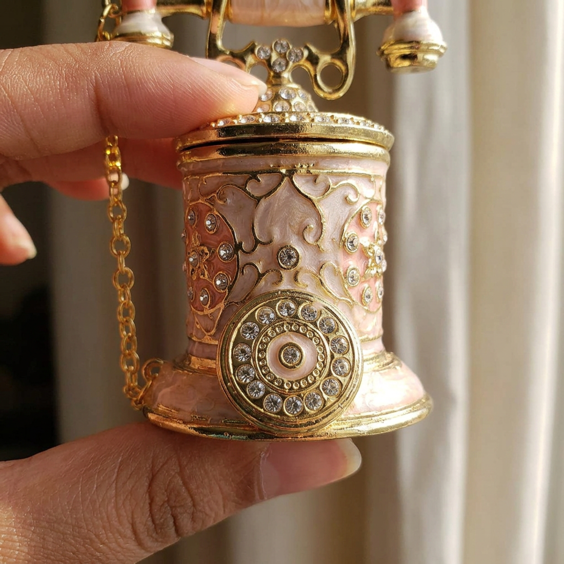 Vintage Telephone Trinket Box — view 3