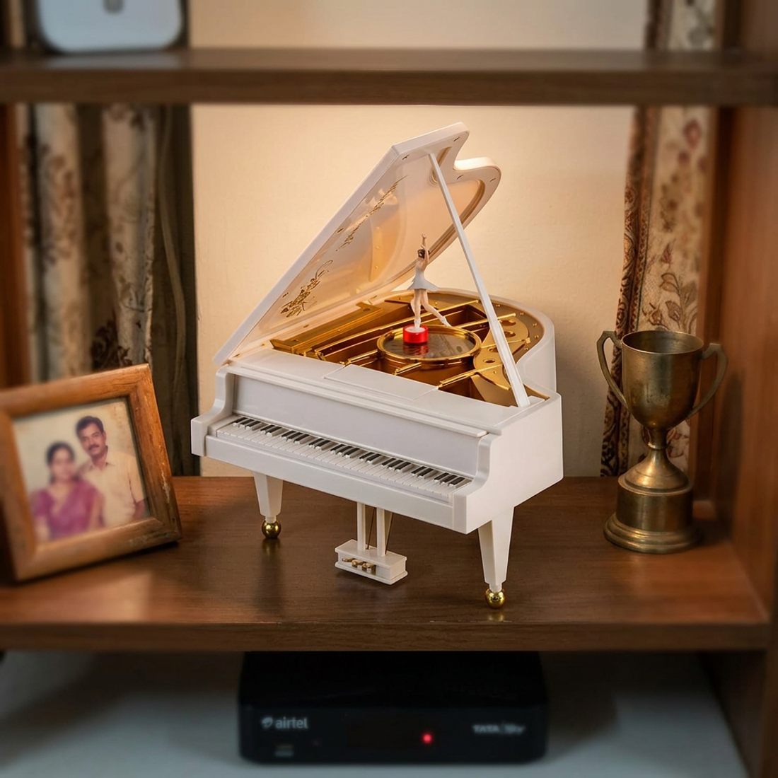 Piano Ballerina Music Box — view 3