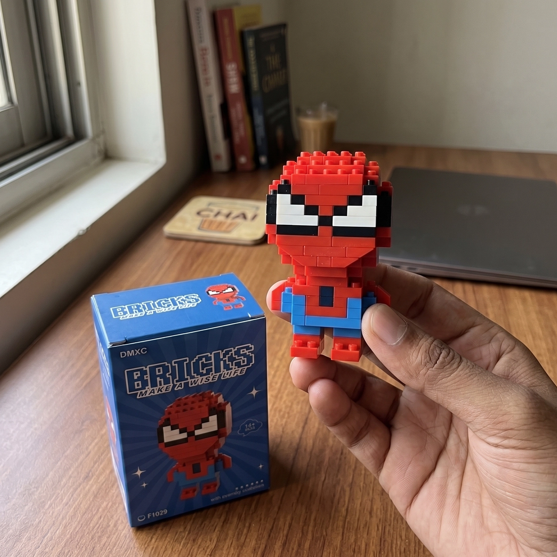 Spider-Man Inspired DIY Building Blocks Kit | 120+ Piece Mini Construction Toy Set — view 1