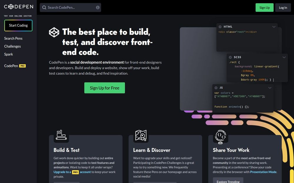 image of CodePen image of CodePen