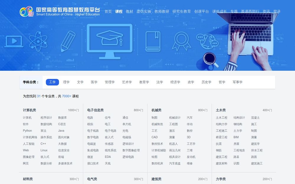 image of Higher Education Course Platform image of Higher Education Course Platform