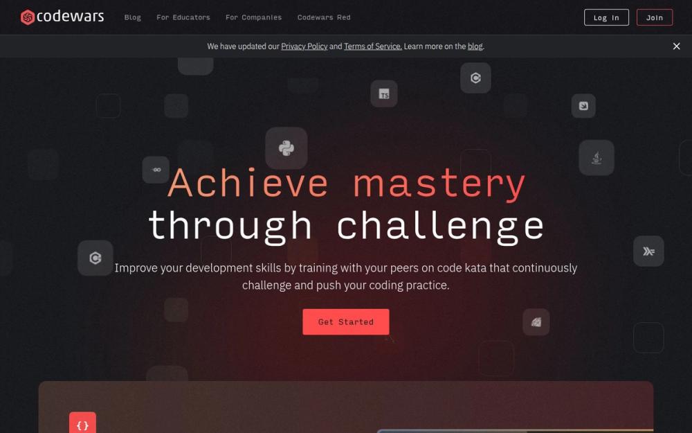 image of Codewars image of Codewars