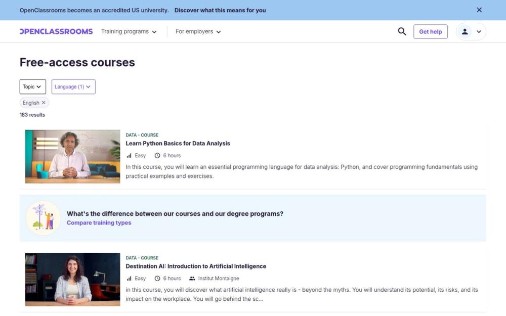 image of OpenClassrooms image of OpenClassrooms