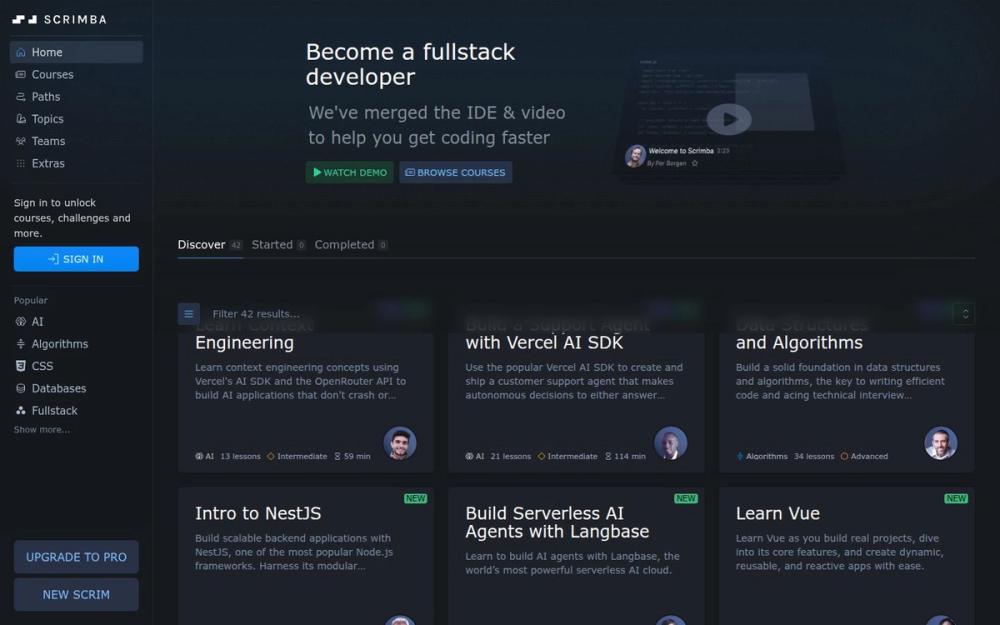 image of Scrimba image of Scrimba