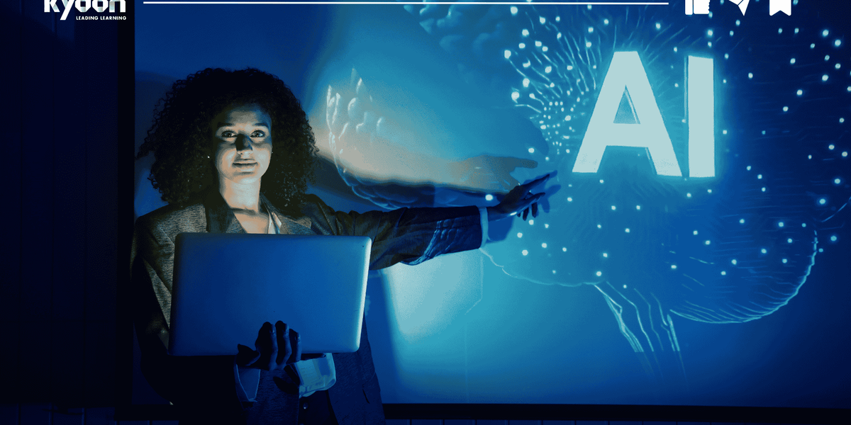 An enterprise team reviewing an AI governance framework document in a professional boardroom setting