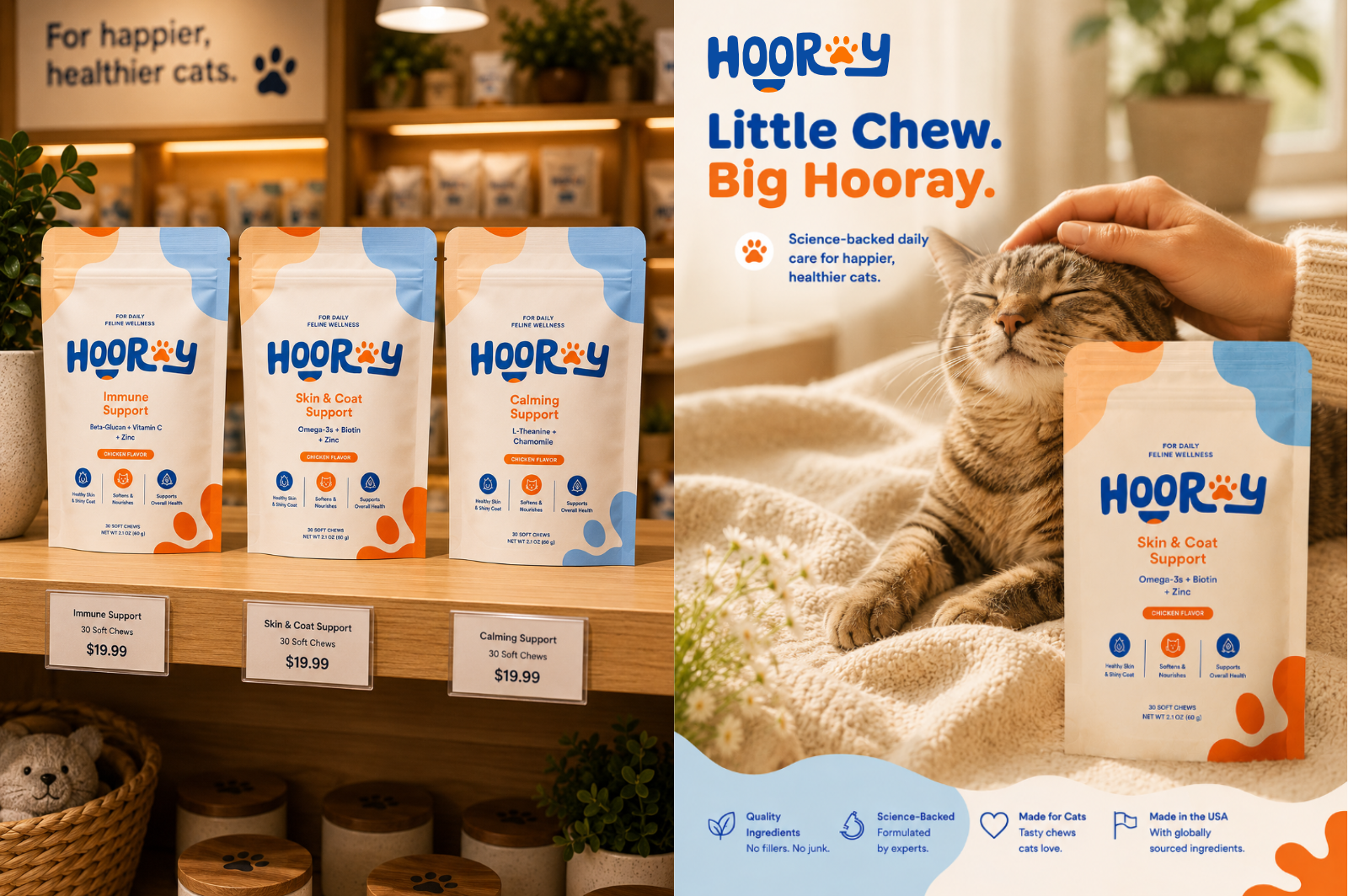 Hooray: Cat Health Supplement