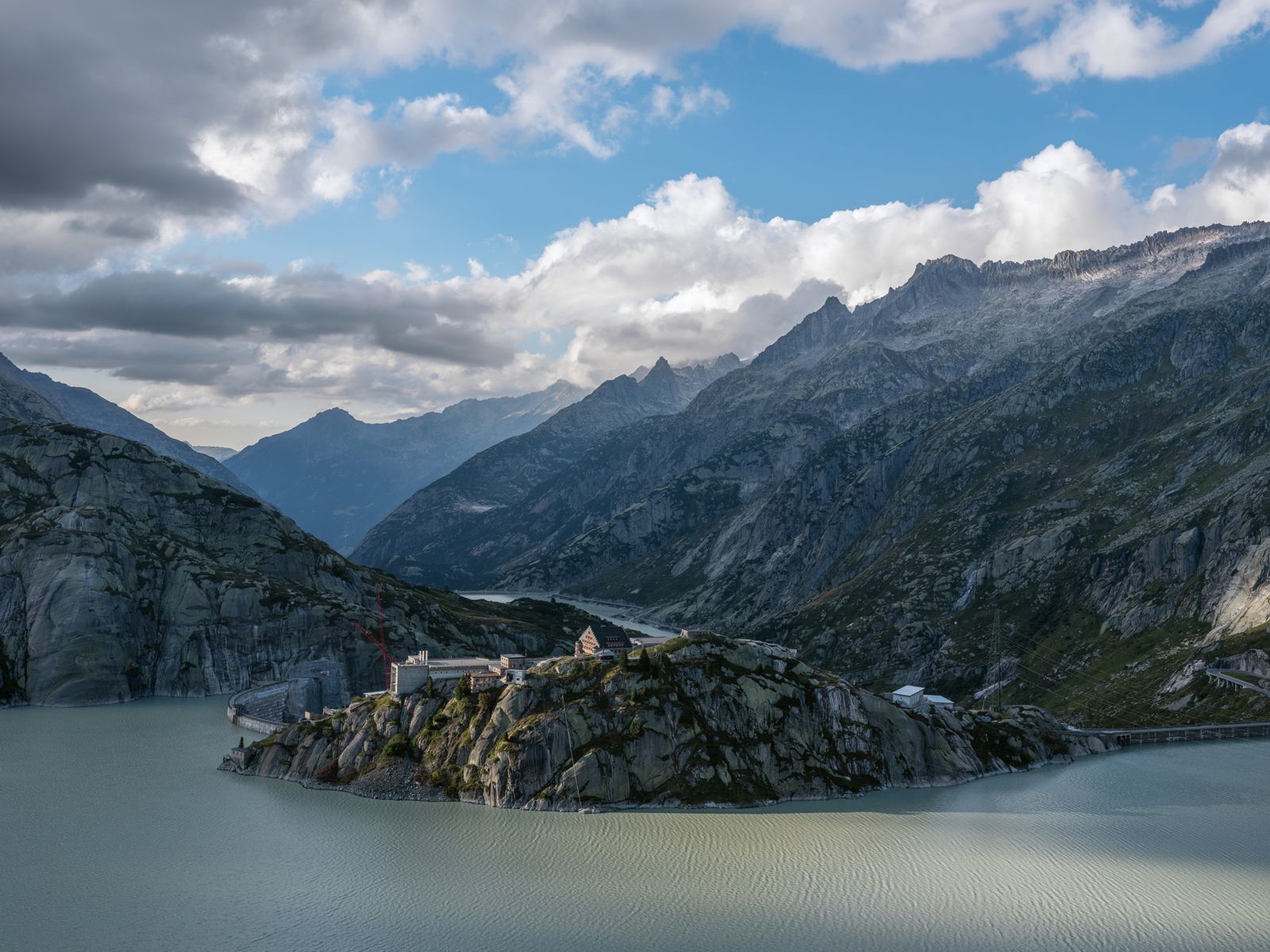 Glacial Meltwater and the Grimsel Pass Dam, Switzerland, 2022
