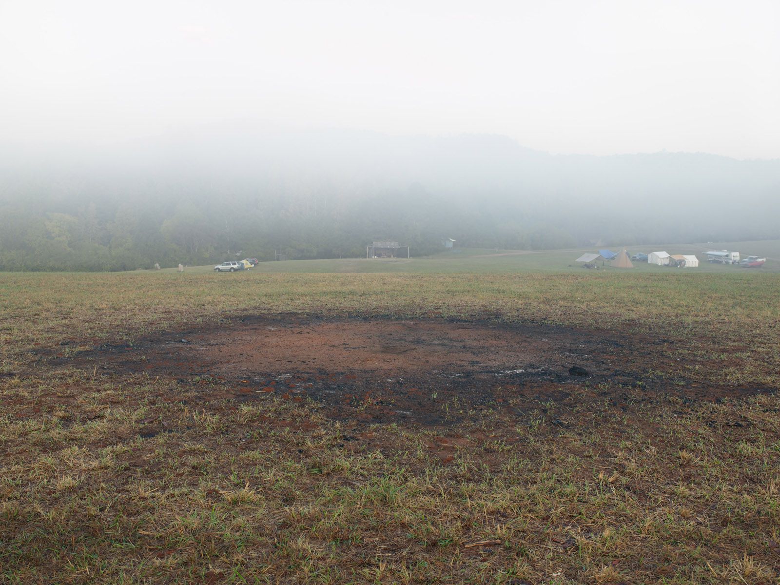 Fire Circle, Falling Leaves Rendezvous, Georgia 2008