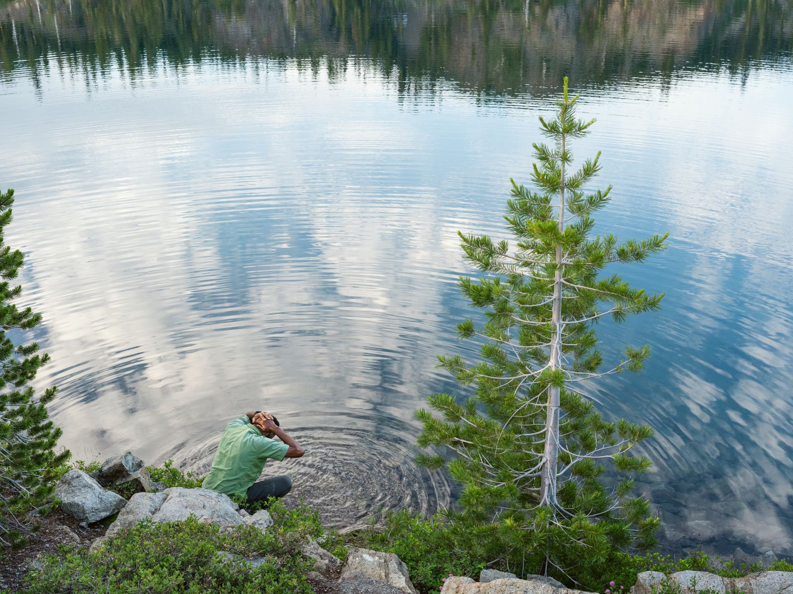Imam Dawood Yasin Performing Wudu before Salat al Fajr, California 2019
