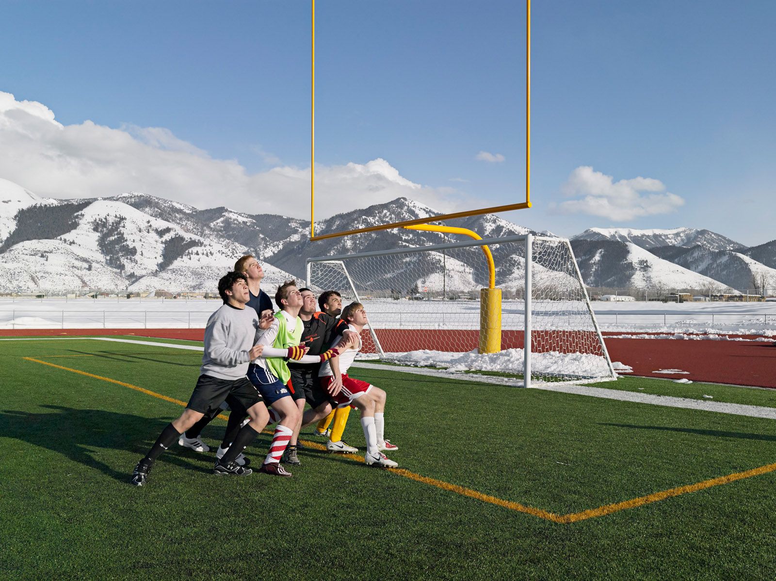Soccer Practice, Star Valley Braves, Afton, Wyoming 2010