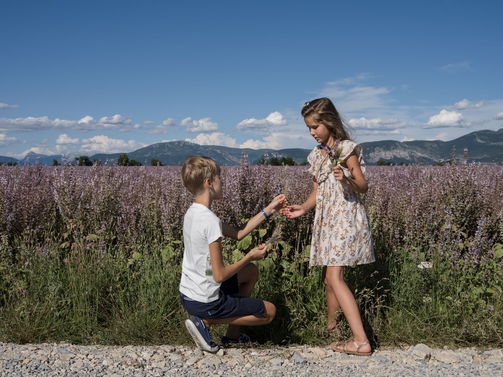 Kalvin and Kaile after Leaving Ukraine, France, 2023