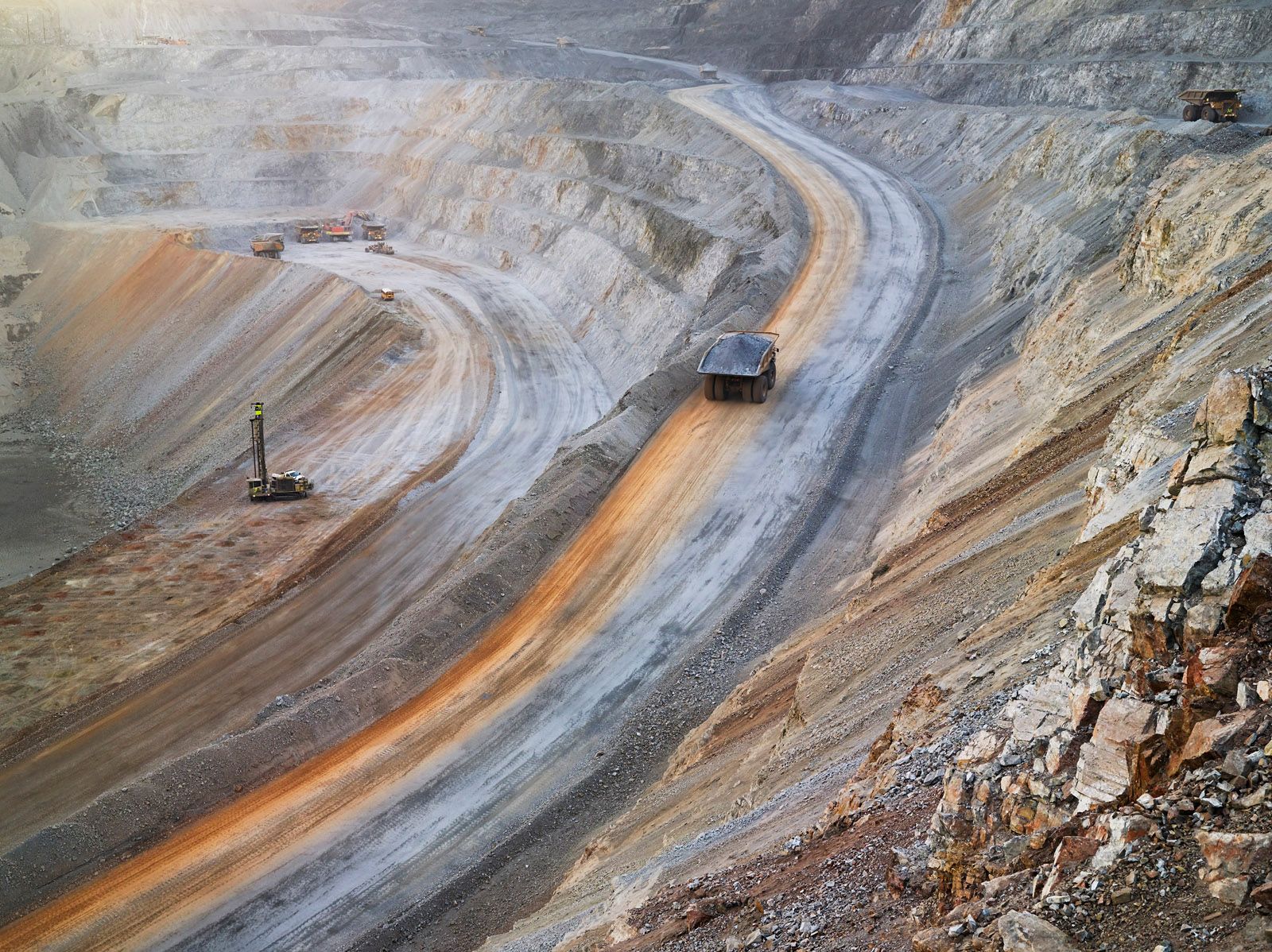 Surface Mining, Newmont Mining Corporation, Carlin, Nevada 2012