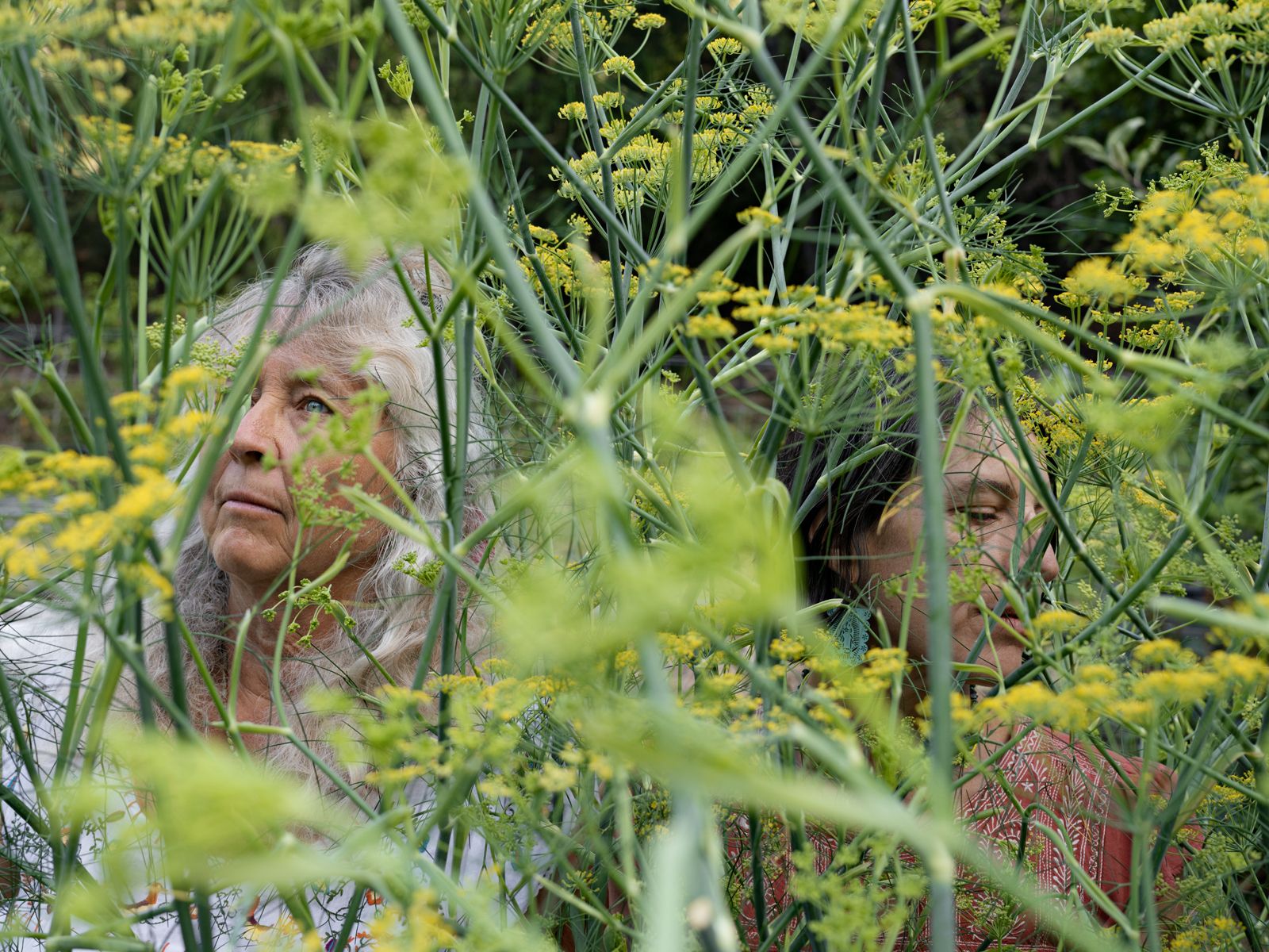 Rhonda PallasDowney and Kate Watters during a Women’s Healing Retreat, Arizona 2019