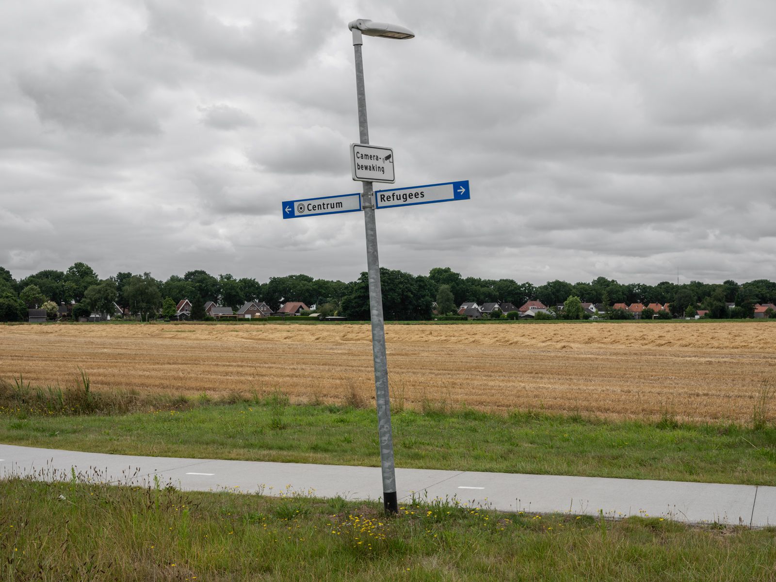 Immigration and Naturalization Service at Ter Apel, the Netherlands, 2022