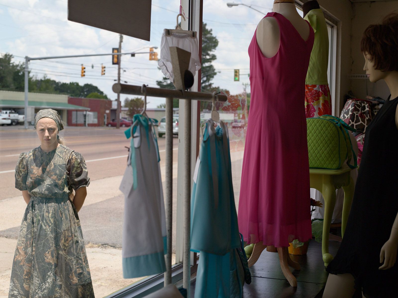 Cora in a Realtree Camouflage Dress, Tennessee 2008