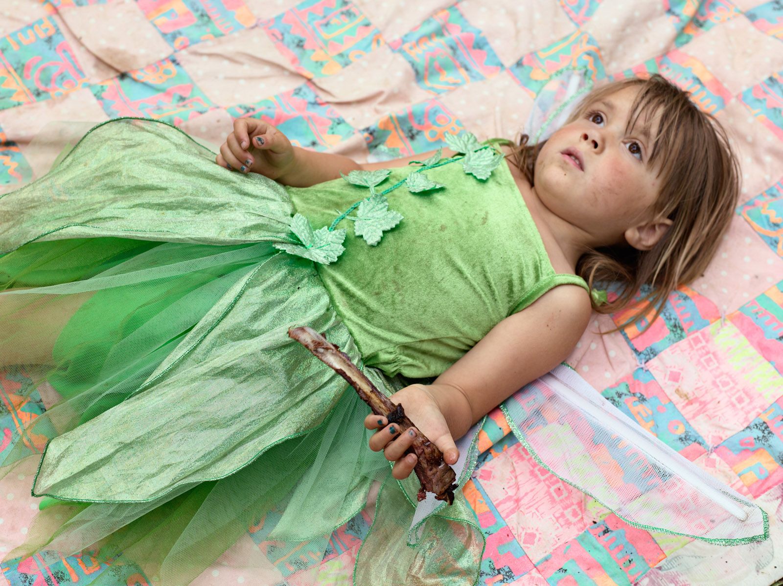 Lunea with Deer Rib, Kevin's Land, Virginia 2008