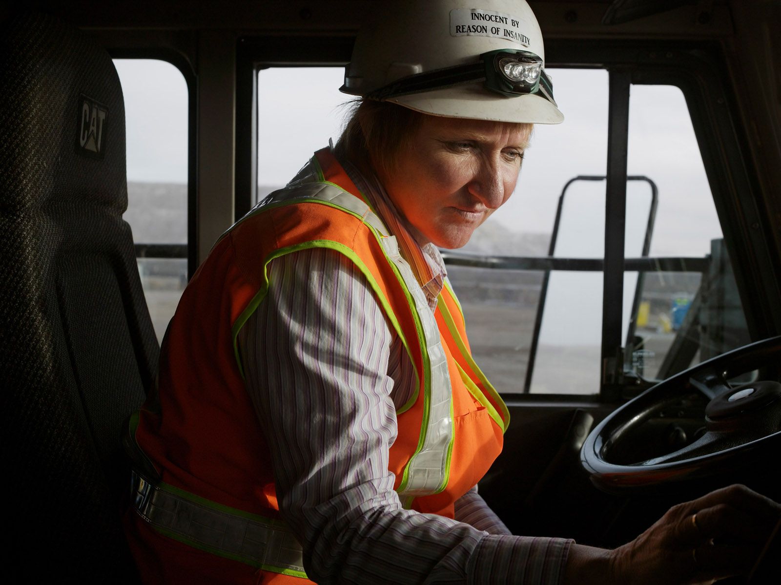 Alice, Haul Truck Driver, Newmont Mining Corporation, Carlin, Nevada 2012