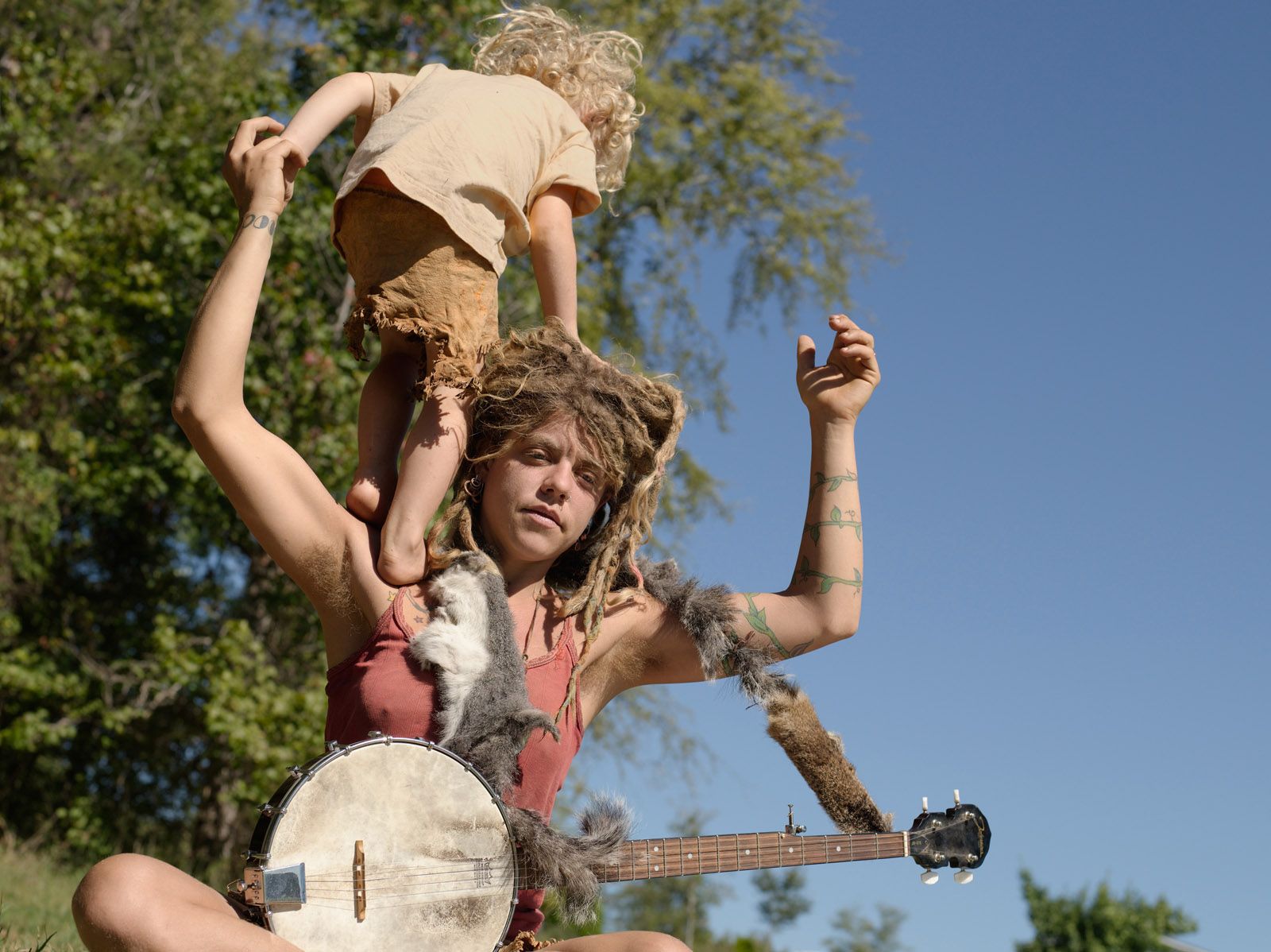Pixie and Kyd's Duet, Falling Leaves Rendezvous, Georgia 2007