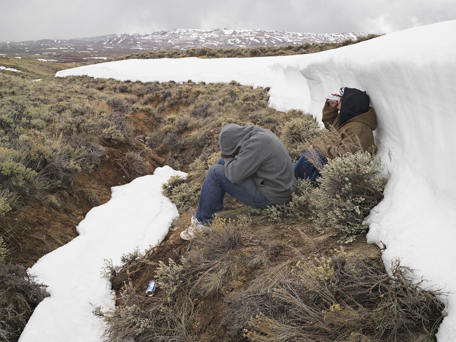 Greg and Zane after Horn Hunting, Farson, Wyoming 2011