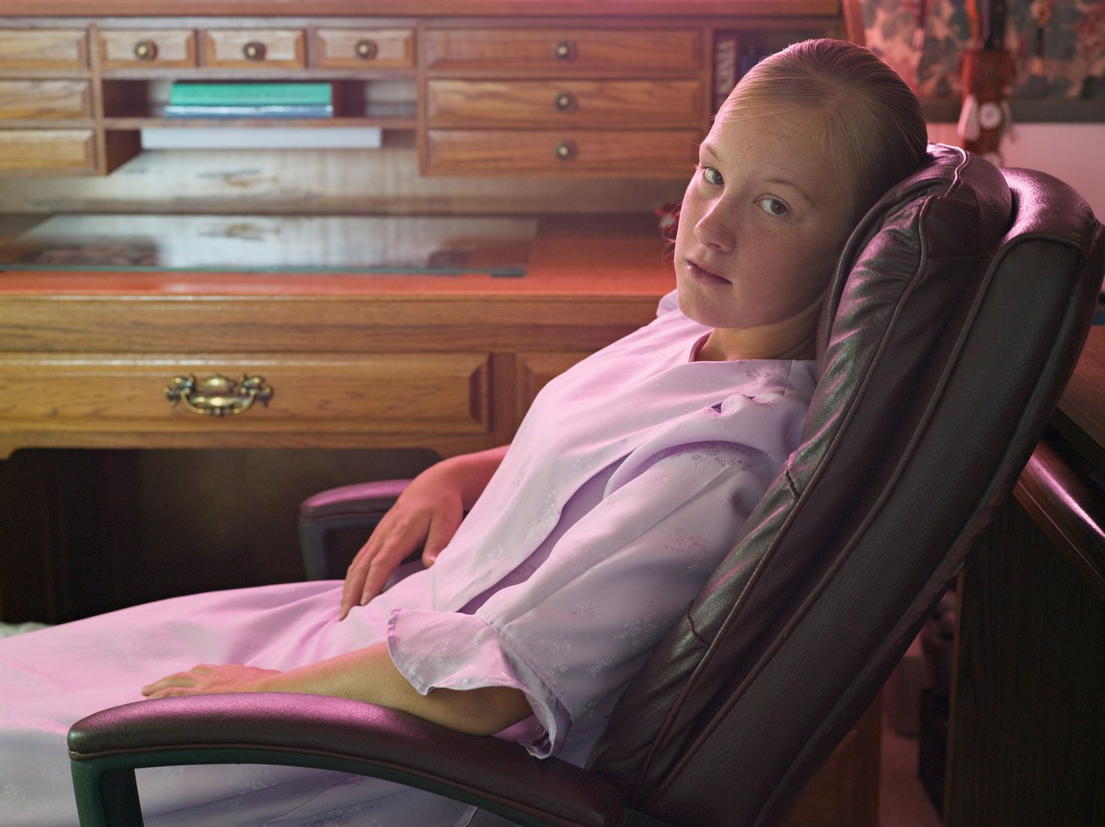 Stacy before Church, Diamond Valley, Nevada 2012