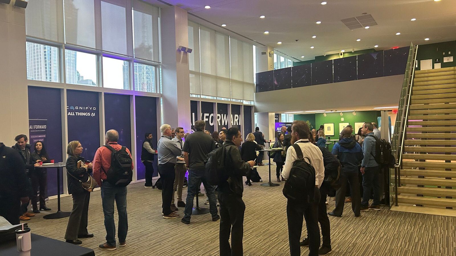 The AI // Forward conference in Charlotte