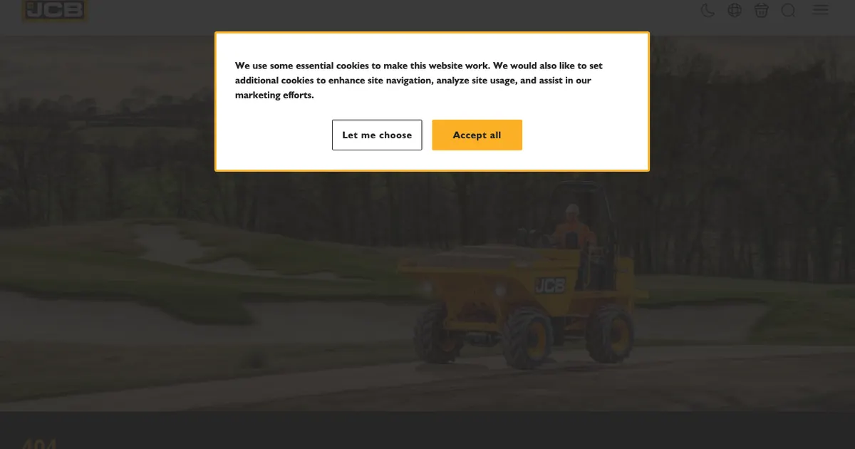 Website Design for Construction Equipment Manufacturers