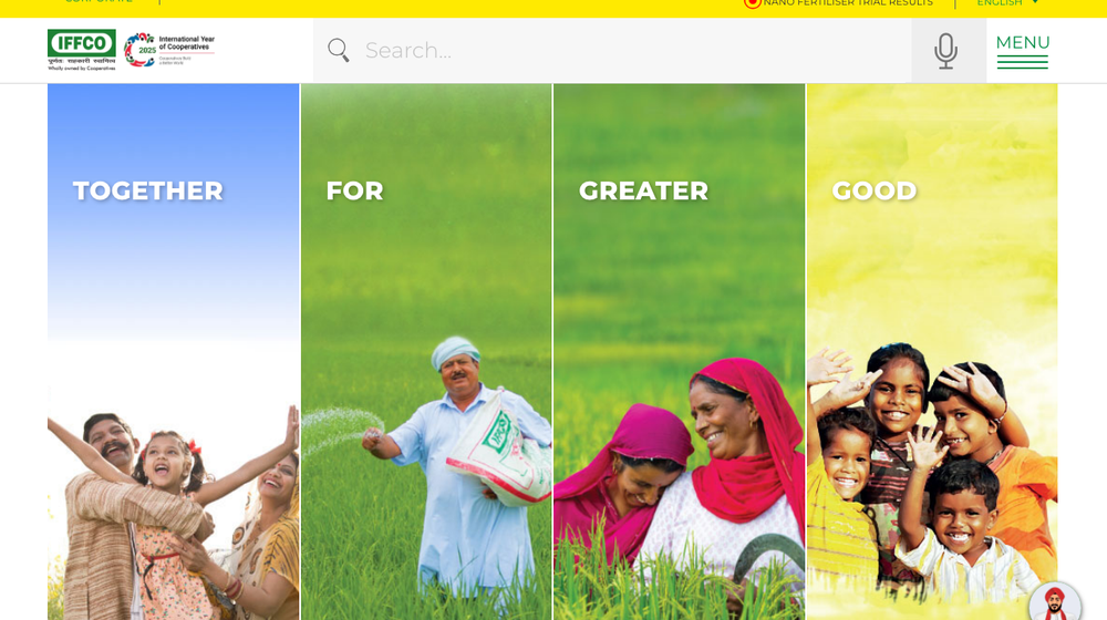 Product catalog with dealer network — the pattern agriculture input sites follow