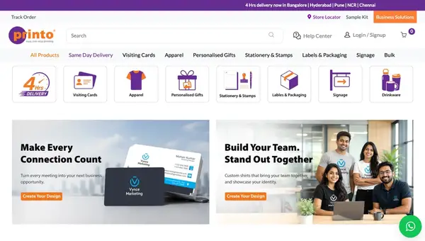 Website Design for Printing & Signage Companies