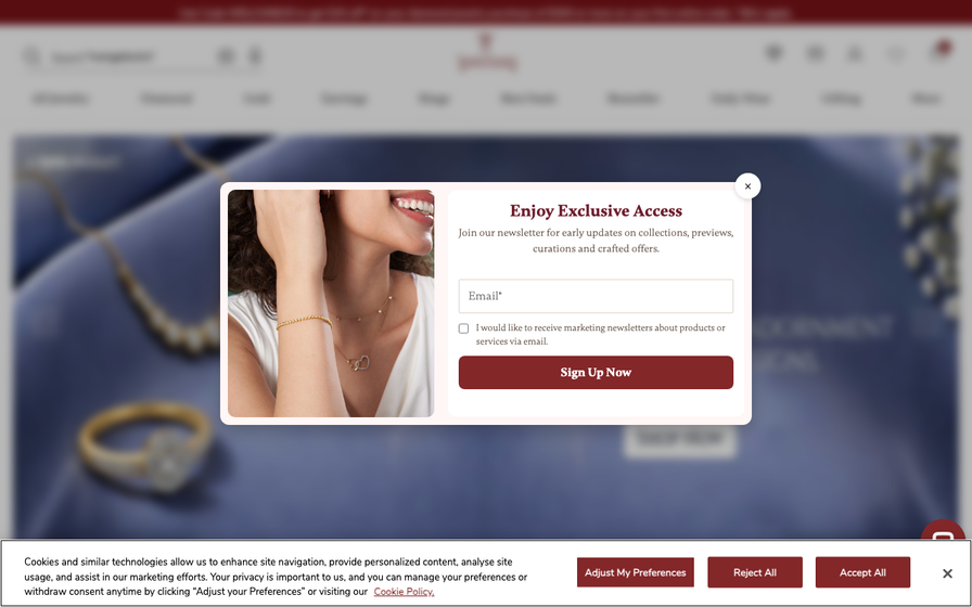 Product gallery with certification badges — what leading jewelry sites include