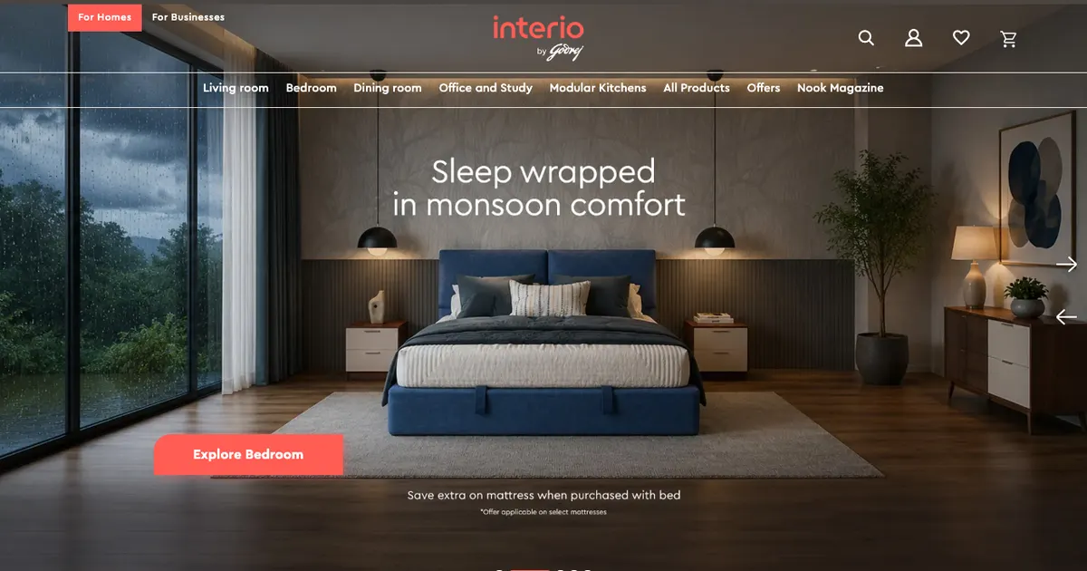 Website Design for Furniture Manufacturers