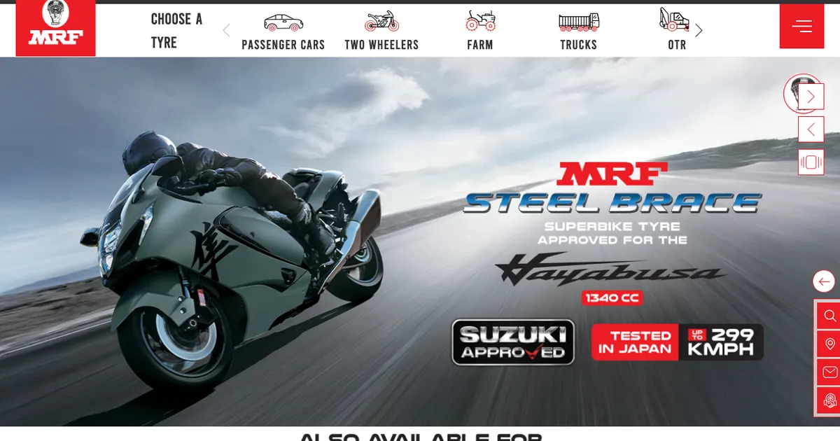 Website Design for Tire Manufacturers