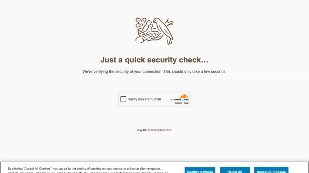 Brand portfolio grid with certification badges — what leading food sites include