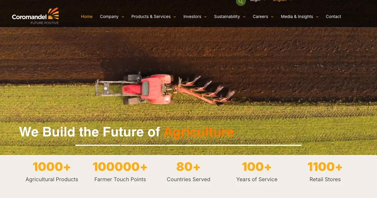 Website Design for Fertilizer Manufacturers