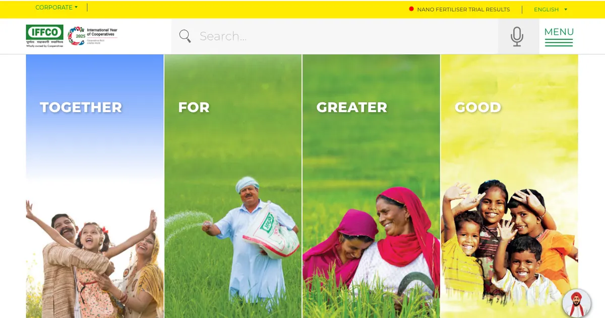 Website Design for Agriculture Input Companies